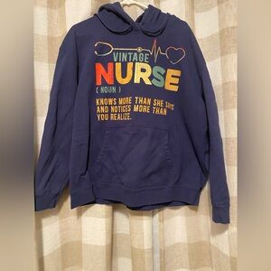 Nurse Graphic Hoodie.